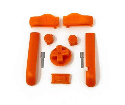 RGRS FunnyPlaying Game Boy Advance High Quality Button Set Orange