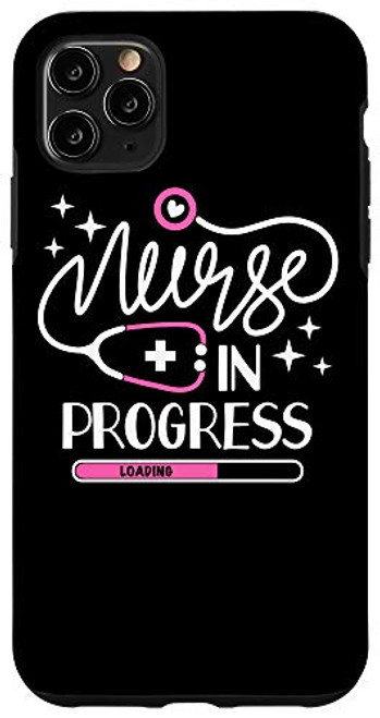 iPhone 11 Pro Max Nurse In Progress Future Nurse Life Nursing School Student Case iPhone 11 Pro Max Nurse In Progress Future Nurse Life Nursing School Student Case