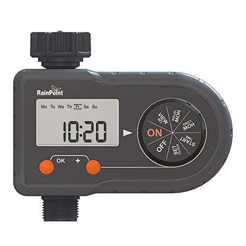 Gardguard Single-Outlet Hose Watering Timer  Irrigation System Timer Water Controller  Digital Garden Timer Automatic Watering Device