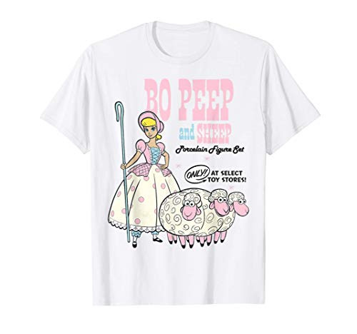 Disney Pixar Toy Story 4 Bo Peep and Sheep Advertisement T-Shirt
