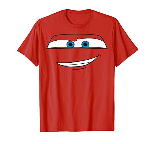 Disney Pixar Cars Lightning McQueen Big Face T-Shirt Disney Pixar Cars Lightning McQueen Big Face T-Shirt