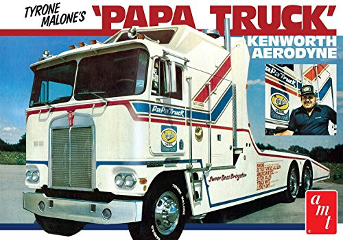 AMT 932/06 Papa1/25 Tyrone Malone Kenworth Transporter Papa Truck