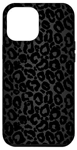 iPhone 12 Pro Max Black Leopard Phone Case Black Cheetah Print Case