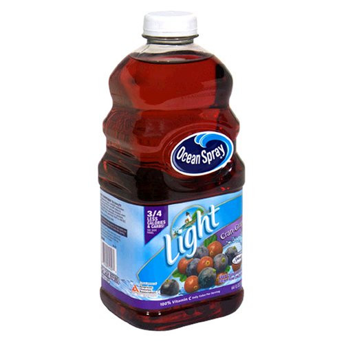 Ocean Spray Light Cran-Grape Juice Drink  64 fl oz  1.89 ltr