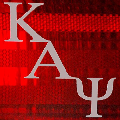 Kappa Alpha Psi Fraternity Letter Tail Light Decal