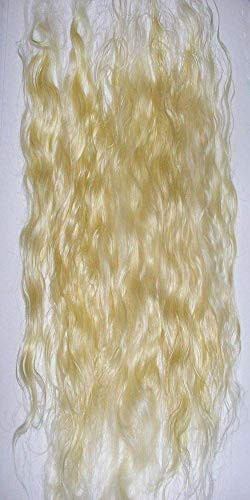 Doll hair Reborn mohair - Goldblonde 10 grams