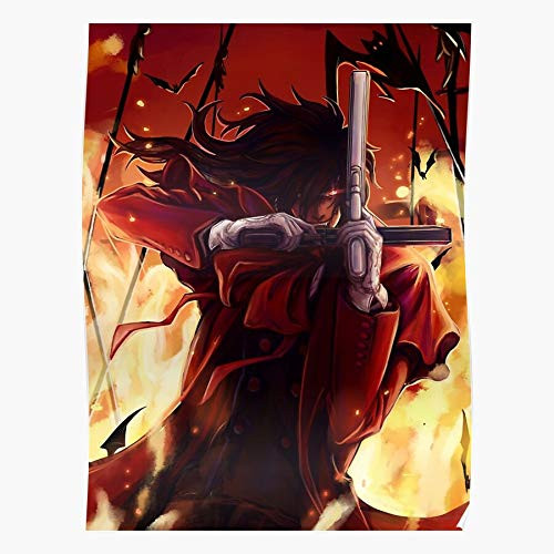 Integra Anderson Alexander Hellsing Ultimate Manga Seras Anime Victoria Alucard   Home Decor Wall Art Print Poster