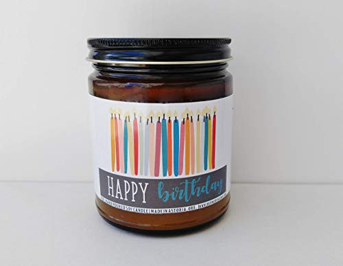 Happy Birthday Gift Cake Scented Candle Gift for Her Gift for Friend 30th Birthday 40th 50th Birthday Happy Birthday Gift Cake Scented Candle Gift for Her Gift for Friend 30th Birthday 40th 50th Birthday