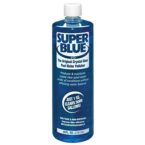 Robarb 20152A Super Blue Crystal Clear Pool Water Polisher Clarifier  8 Fl Oz