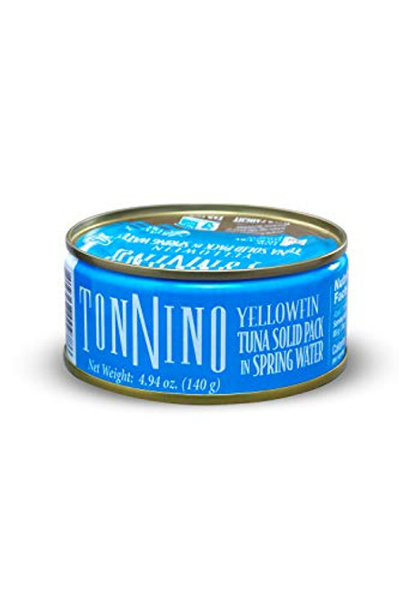 Tonnino Tuna Fillets Low Calorie and Gluten Free Yellowfin Canend Premium Tuna in Spring Water 4 Oz 2 pack Tonnino Tuna Fillets Low Calorie and Gluten Free Yellowfin Canend Premium Tuna in Spring Water 4 Oz 2 pack