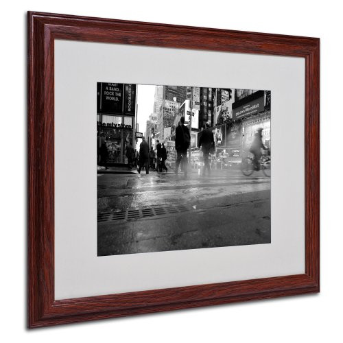 44th Street Artwork by Yale Gurney, 16 by 20-Inch, Wood Frame 44th Street Artwork by Yale Gurney, 16 by 20-Inch, Wood Frame