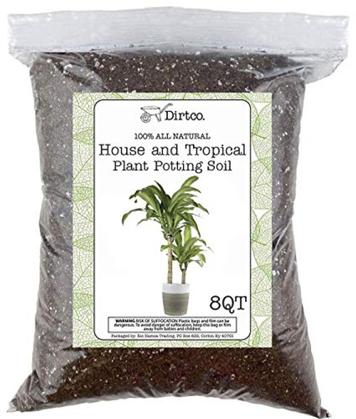 House Plant and Tropical Plant Potting Soil  Re-Potting Soil for All Types of Indoor House Plants  House Plant Re-Potting Soil  8qt