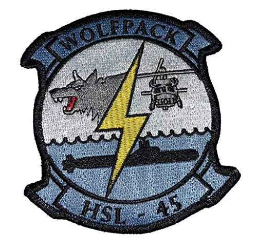 HSL-45 Wolfpack Squadron Patch Sew On