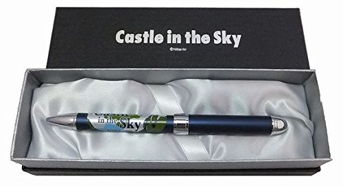 Movic Laputa Castle In The Sky Triple Pen (Black & Red Ballpoint Pen & Mechanical Pencil) "Castle" from Japan