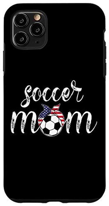 iPhone 11 Pro Max Soccer Mom Jersey   Gift for Mums of Womens Soccer Players Case