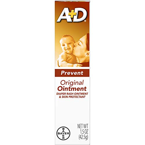 A PlusD Original Diaper Rash Ointment  Baby Skin Protectant with Lanolin and Petrolatum  Seals Out Wetness  Helps Prevent Diaper Rash  1.5 Ounce Tube  3 Pack