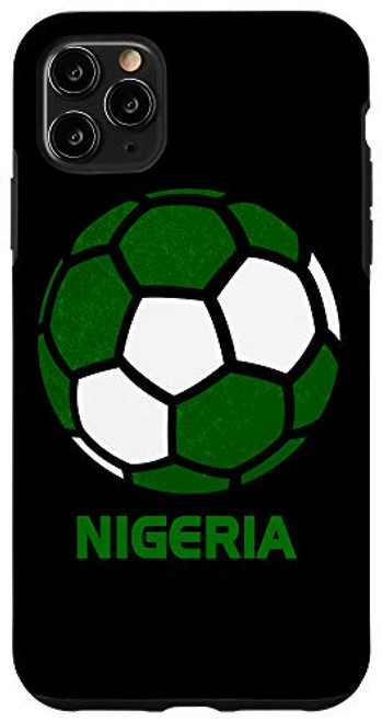 iPhone 11 Pro Max Nigeria Soccer Fan Football Flag Nigerian Team Pride Futbol Case
