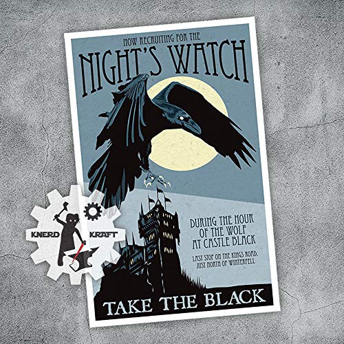 Night s Watch Recruitment Poster - Game of Thrones - 11x17