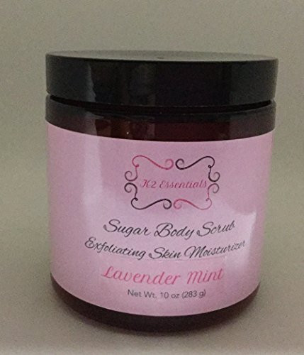 Lavender Mint Sugar Body Scrub 10oz