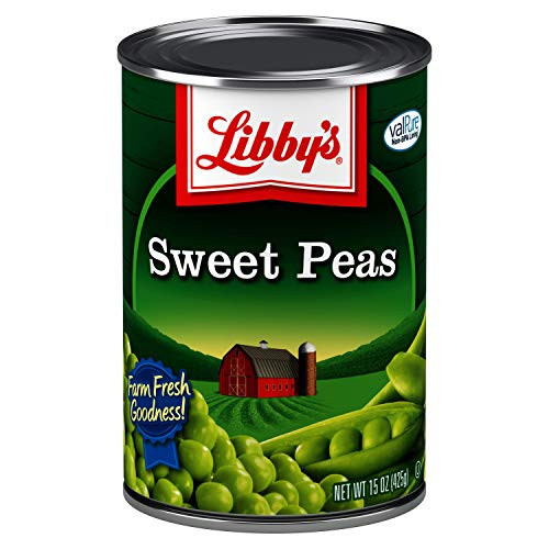 Libby s Sweet Peas Cans  15 Ounce  Pack of 12