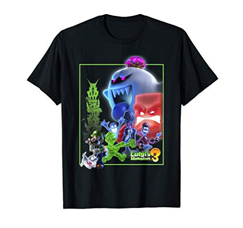 Luigi s Mansion 3 Collage Poster T-Shirt