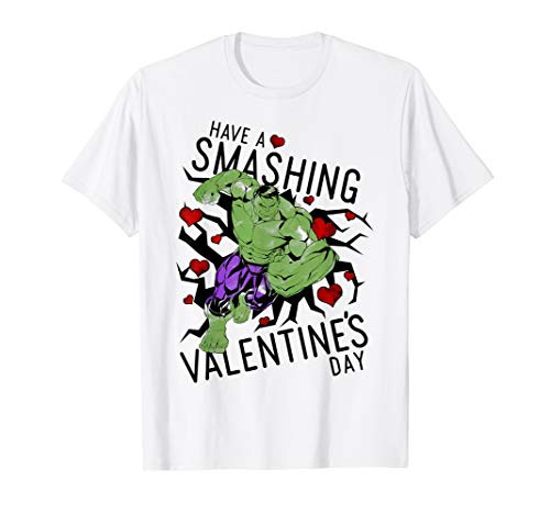 Marvel Hulk Have A Smashing Valentine s Day Graphic T-Shirt