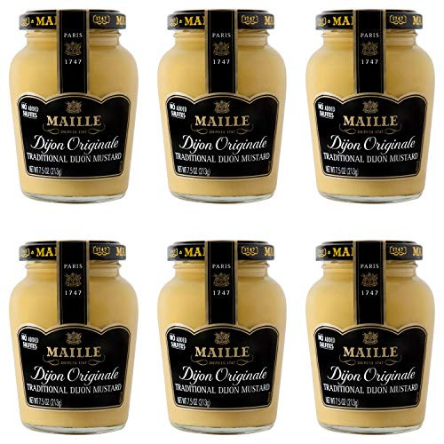Maille Mustard  Dijon Originale No Added Sulfites  7.5 oz  6 Count