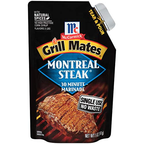 McCormick Grill Mates Montreal Steak Single Use Marinade  5 oz  Pack of 6
