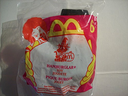 1998 Mcdonalds Haunted Halloween Hamburglar Happy Meal Toy  6 MIP