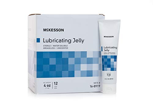 Lubricating Jelly McKesson 4 oz Tube Sterile  Pack of 12