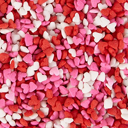 Micro Hearts Sprinkle Mix  2.65 Ounces by Wilton