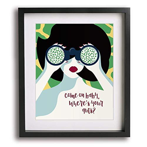 Jungle Love by The Time inspired song lyric wall art print