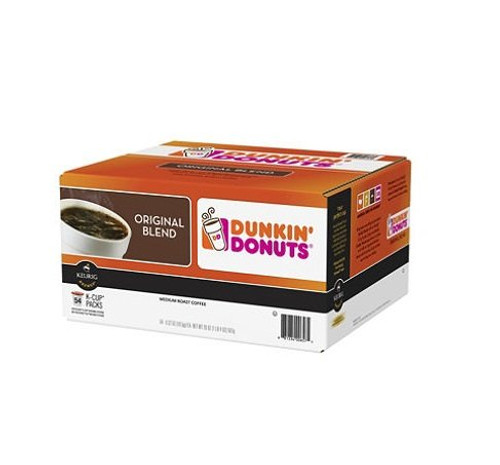 Dunkin Donuts Original Blend Pods K-Cup Pods 54 Count