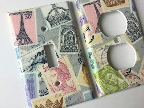 Eiffel Tower Light Switch Plate Various Size Light Switchplates Offered