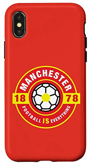 iPhone X XS Football Is Everything - Manchester Fan Retro Case iPhone X XS Football Is Everything - Manchester Fan Retro Case