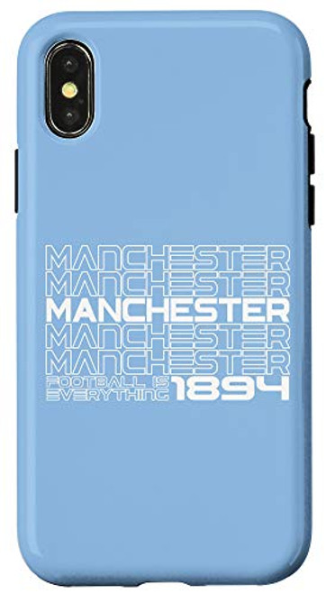 iPhone X XS Football Is Everything - City of Manchester Crossbar Case iPhone X XS Football Is Everything - City of Manchester Crossbar Case