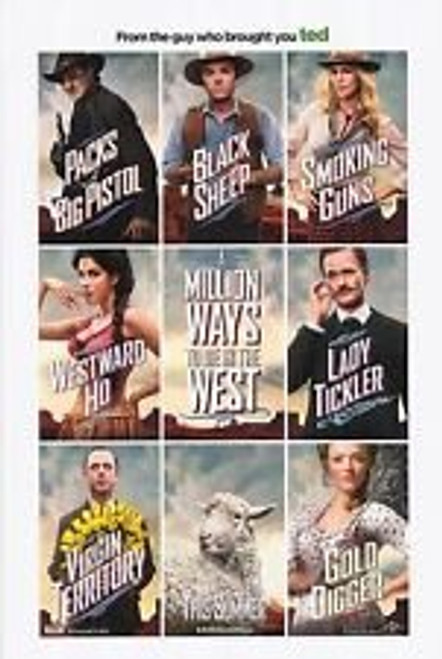 A Million Ways to Die in the West ~ Original 27x40 Double-sided Advance Movie Poster