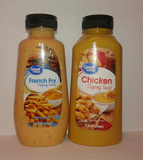 Chicken and French Fry Dipping Sauce Combo 12 fl oz Pack of 2 Chicken and French Fry Dipping Sauce Combo 12 fl oz Pack of 2