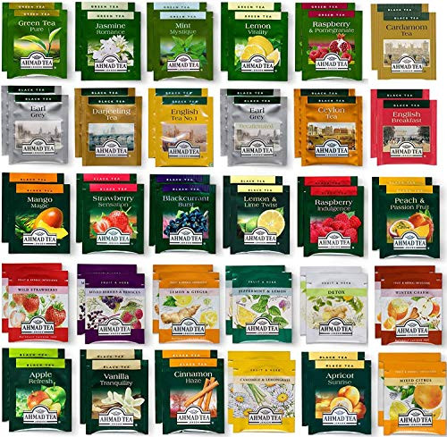 Tea Bags Sampler Assortment Box  120 Count  - Perfect Variety pack in Gift Box - Gift for Family  Friends  Coworkers