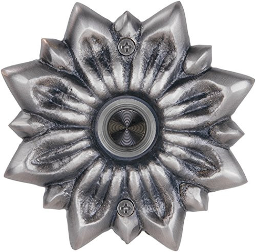 Waterwood Solid Brass Radiance Doorbell in Pewter