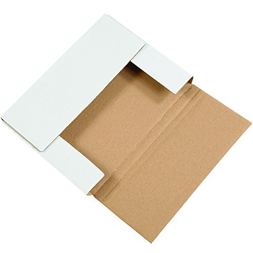 BOX USA BM1BK 11 1/8" L x 8 5/8" W x 2" H, White (Pack of 50)