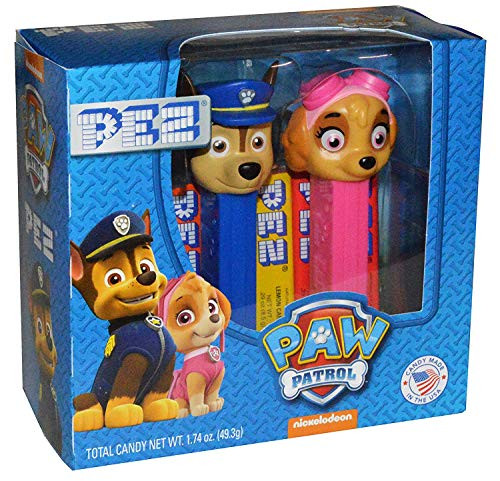 Pez Nickelodeon Paw Patrol Twin Pack Gift Set - Includes 6 Individually Wrapped Rolls of Pez Candy  1 Pack