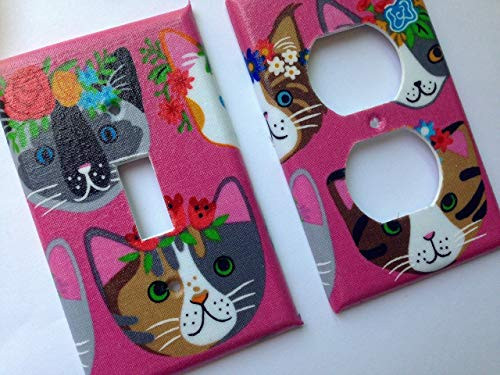 Cat Light Switch Cover Various Size Light Switchplates Offered