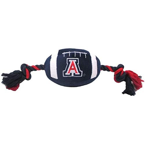 Pet Care Preferred Arizona Wildcats Plush Football Pet Toy
