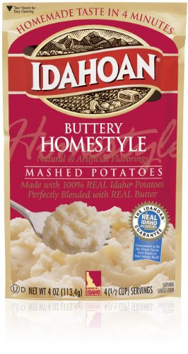 Idahoan Buttery Homestyle Flavored Mashed Potatoes  12 Pack