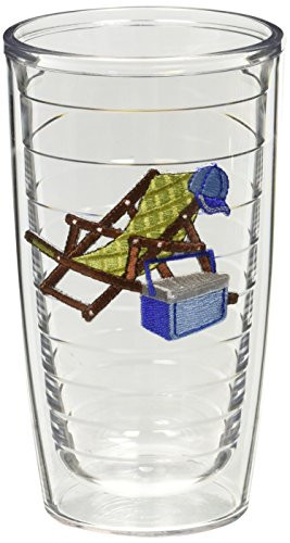 TERVIS Tumbler, 16-Ounce, Beach Chair Green, 4-Pack