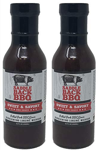 2-Pack of Sweet  and  Savory BBQ Sauce
