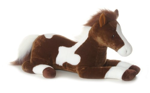 Aurora World Super Flopsie Plush Paint Horse, 28"