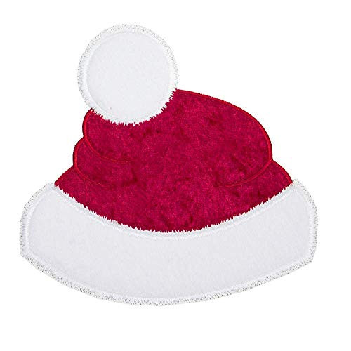 Santa Hat Patch in your choice of sew on or iron on patch