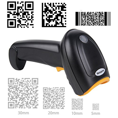 Kercan KR-230-EIO Automatic Wired USB 2D QR PDF417 Data Matrix Barcode Scanner CCD Bar Code Reader Replace KR-200